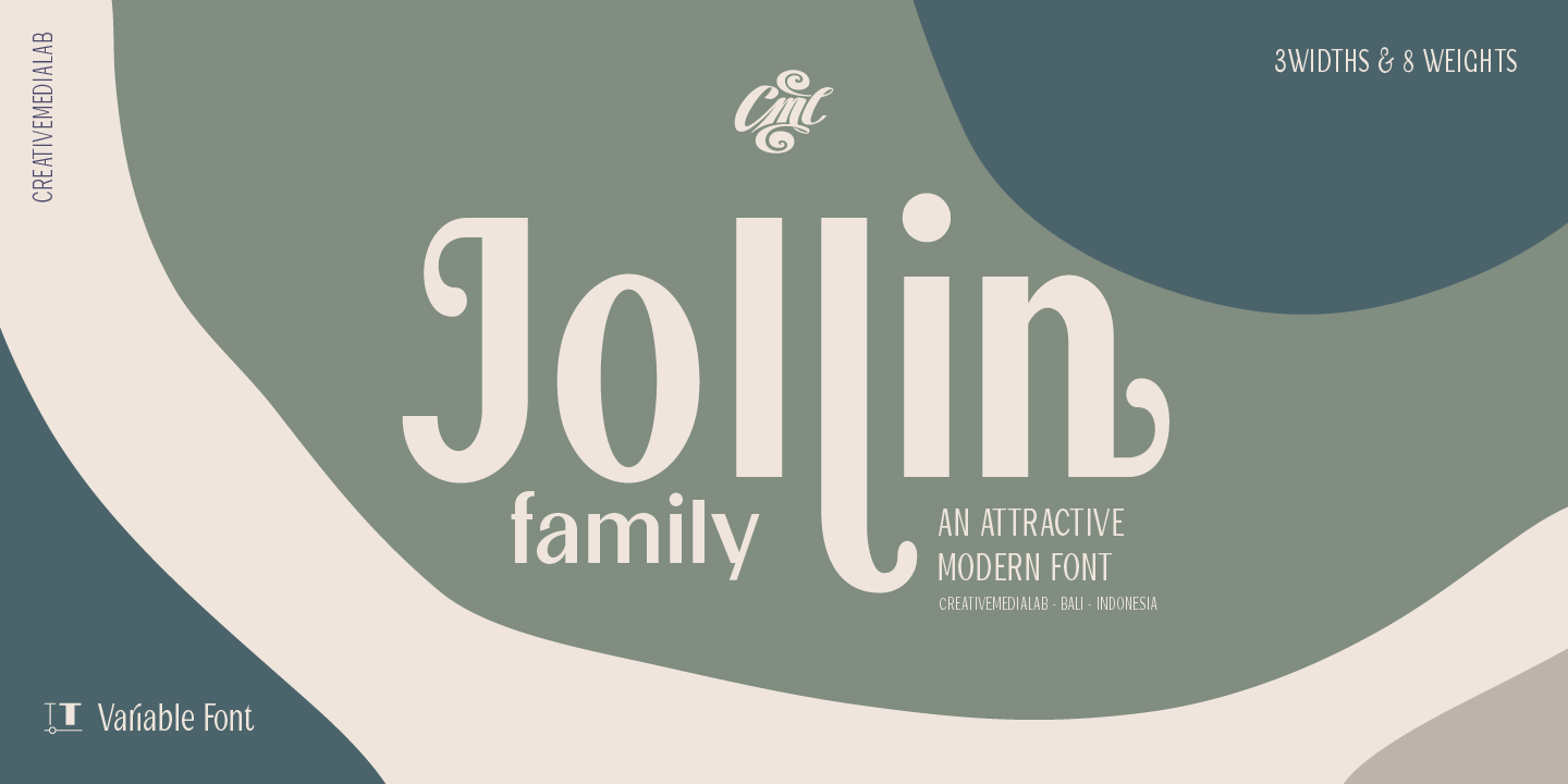 Шрифт Jollin Family